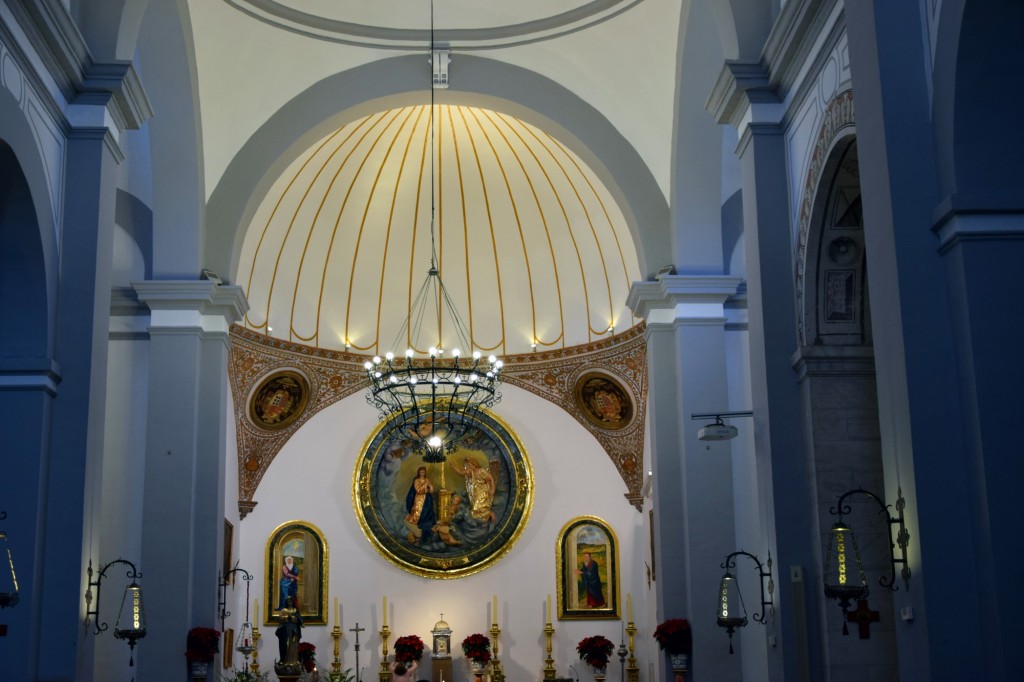 Foto: Interior Iglesia de la Encarnación - Almuñecar (Granada), España