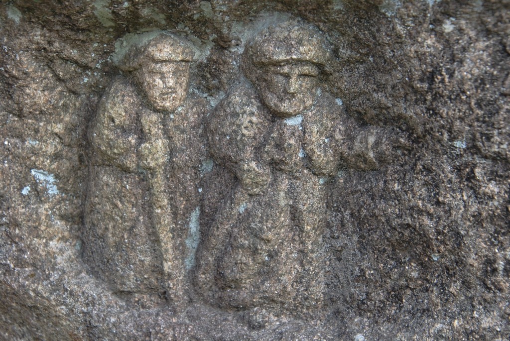 Foto: Detalle de una fachada - Padrón (A Coruña), España