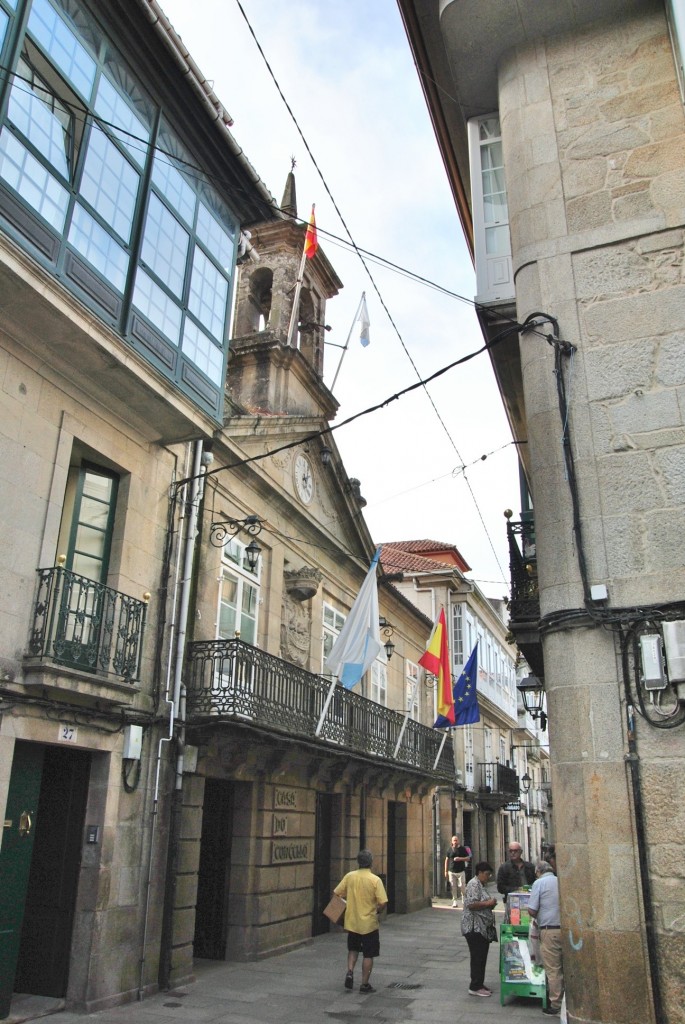 Foto: Centro histórico - Padrón (A Coruña), España