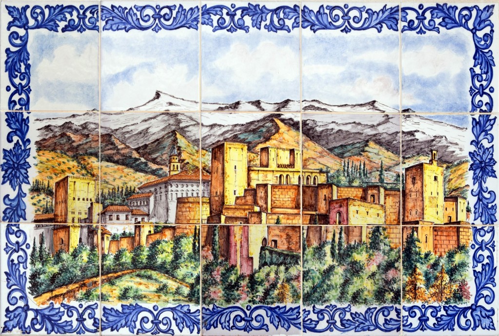 Foto: Cerámica en la Calle San joaquín - Almuñecar (Granada), España