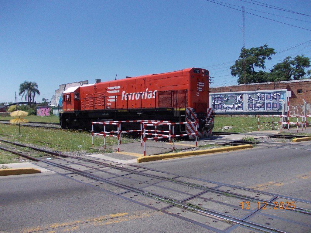 Foto: Locomotora E717 Ferrovias - Los Polvorines (Buenos Aires), Argentina