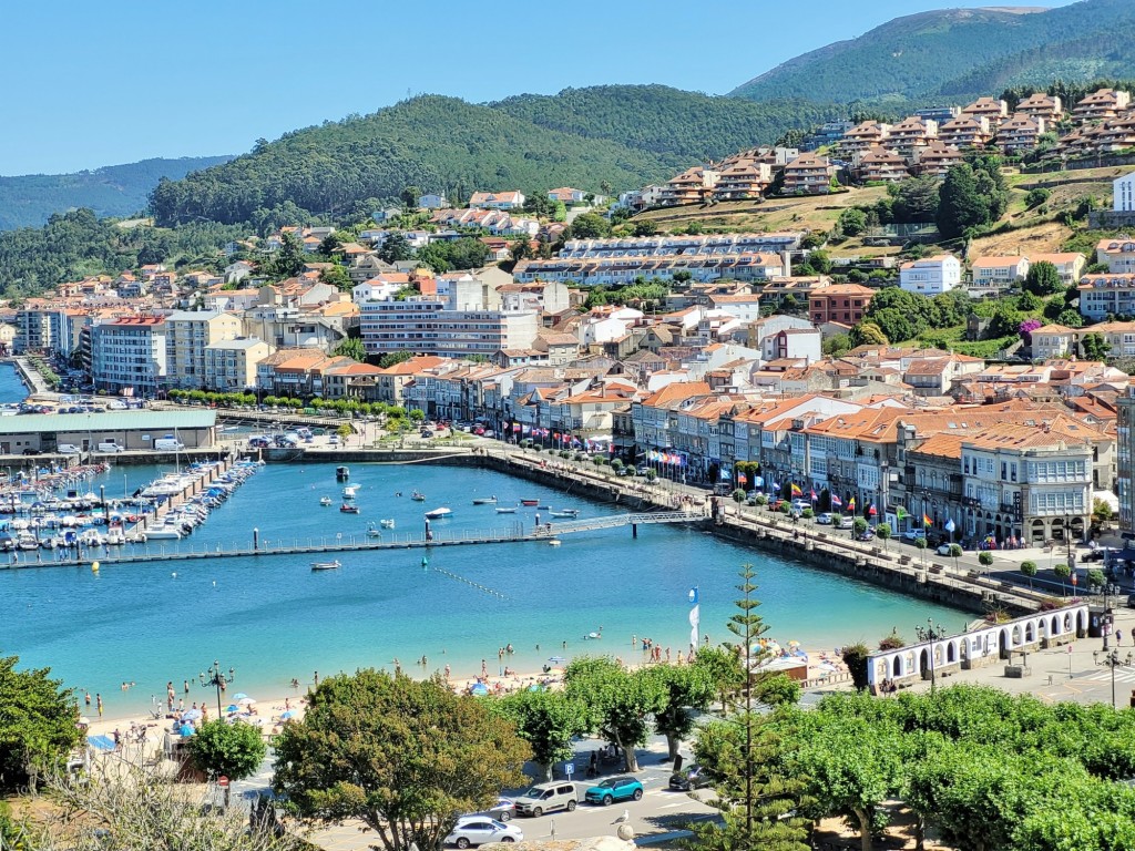 Foto: Vistas desde el castillo - Baiona (Pontevedra), España