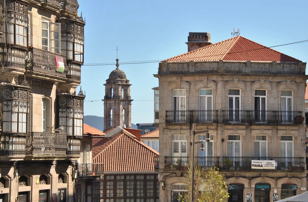 Foto: Vista de la ciudad - Vigo (Pontevedra), España