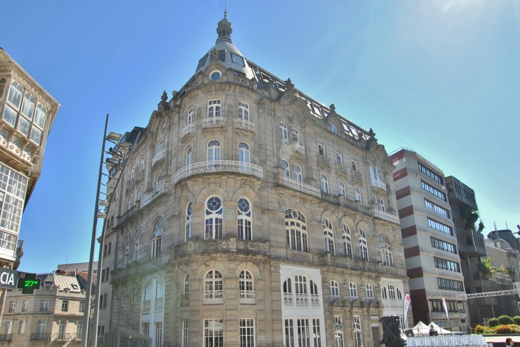 Foto: Vista de la ciudad - Vigo (Pontevedra), España