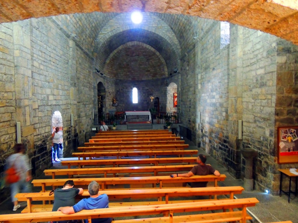 Foto: Interior  de Santa María - Ainsa (Huesca), España