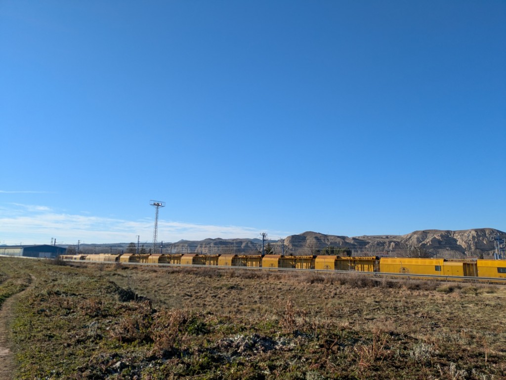 Foto: Base de mantenimiento ADIF Alta Velocidad - Calatayud (Zaragoza), España