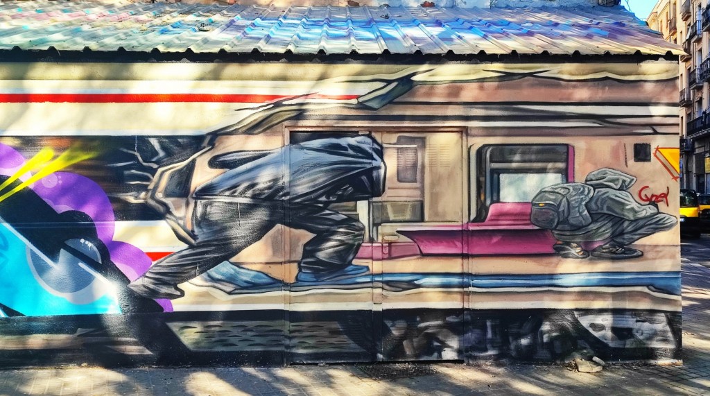 Foto: Grafitti Urbano - Barcelona (Cataluña), España