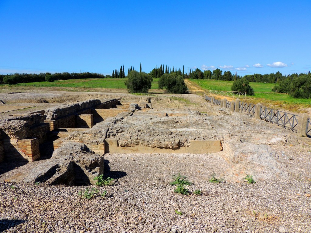 Foto: Termas. Conjunto Arqueológico de ITALICA - Santiponce (Sevilla), España