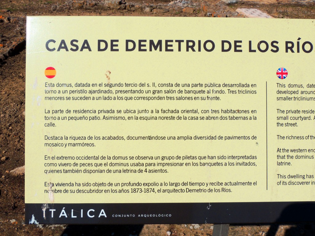 Foto: Conjunto Arqueológico de ITALICA - Santiponce (Sevilla), España