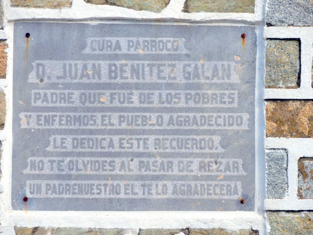 Foto: Placa conmemorativa - Villanueva del Ariscal (Sevilla), España