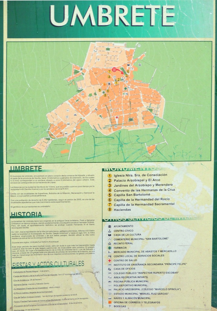 Foto: Leyenda de la localidad - Umbrete (Sevilla), España