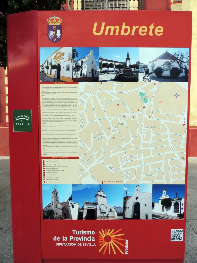 Foto: Mapa Turístico de la ciudad - Umbrete (Sevilla), España