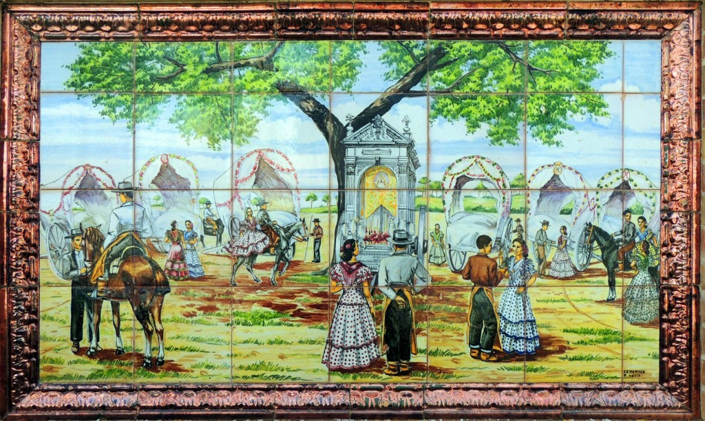 Foto: Cerámica típica de la romería del Rocio - Umbrete (Sevilla), España