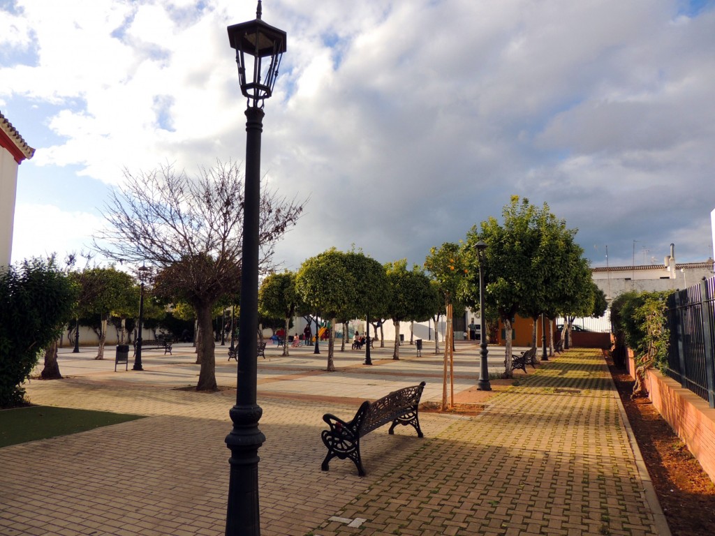 Foto: Parque tras el Palacio - Umbrete (Sevilla), España