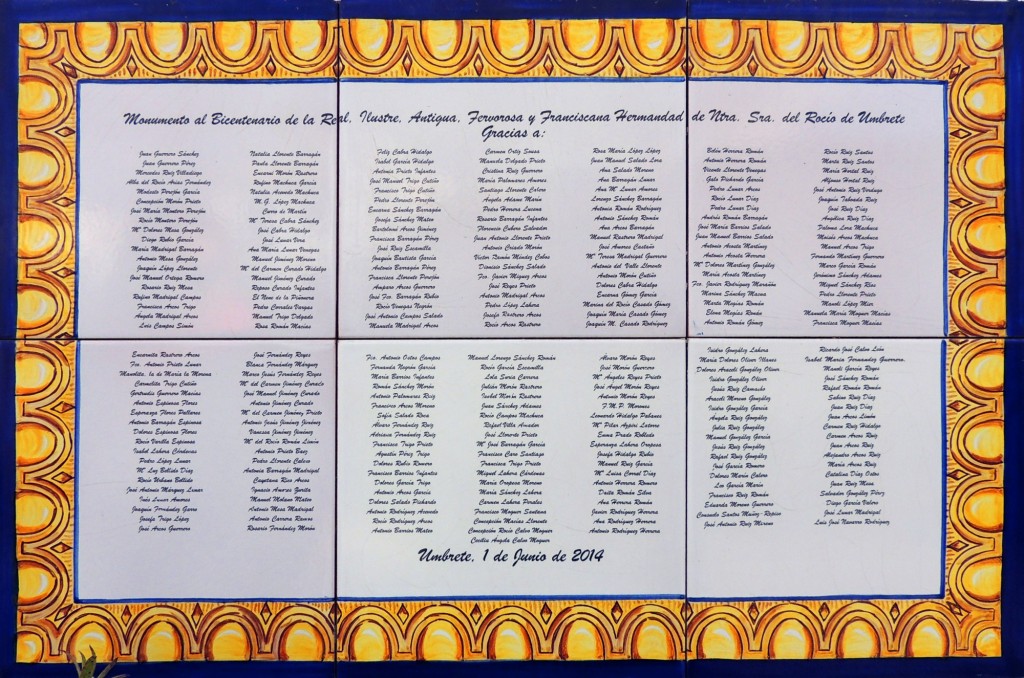 Foto: Miembros de la Hermandad Ntra. Sra. del Rocío de Umbrete - Umbrete (Sevilla), España