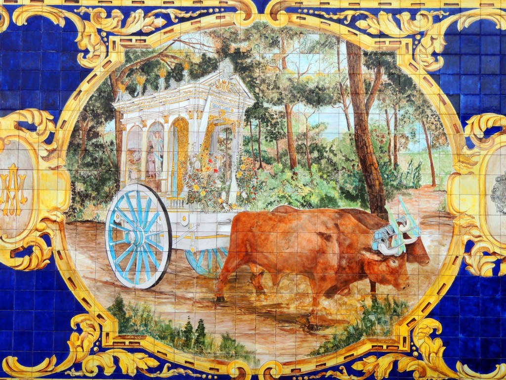Foto: Cerámica Carro tirado por bueyes - Umbrete (Sevilla), España