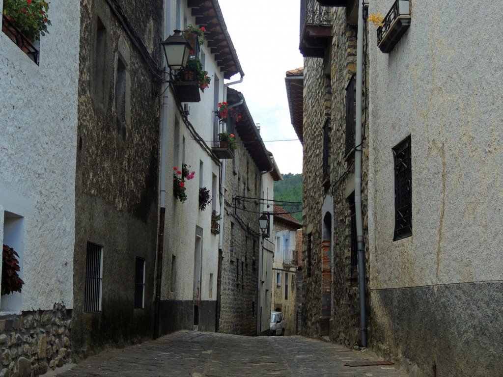 Foto: Calle Mayor - Ansó (Huesca), España