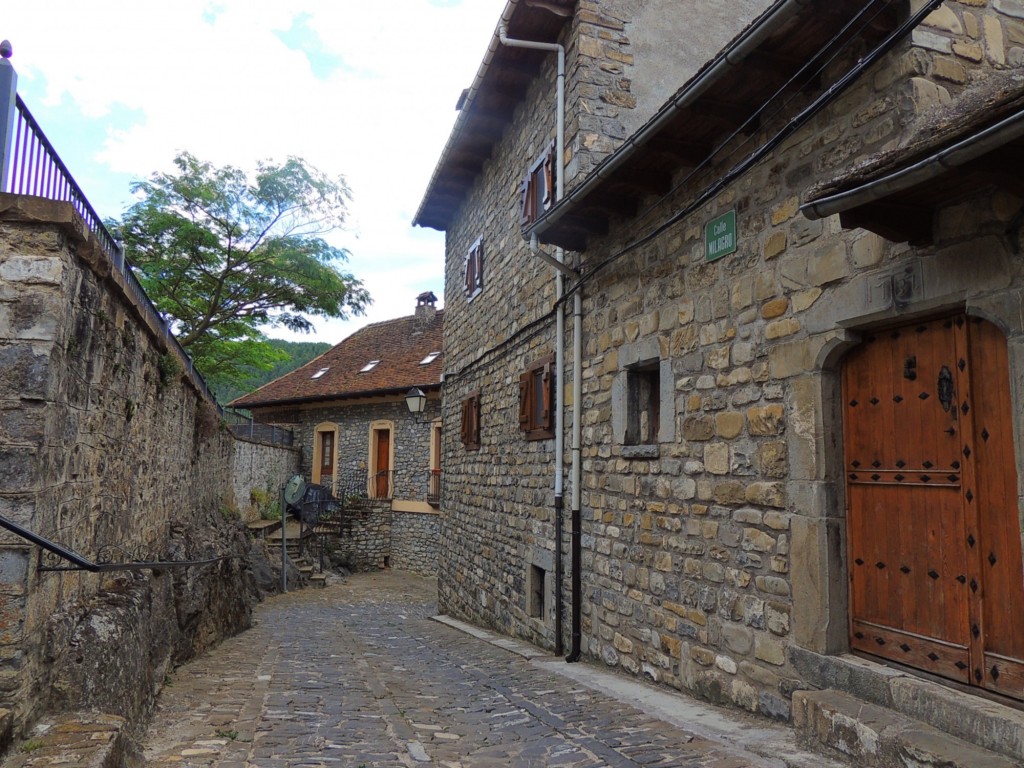 Foto: Calle Milagro - Ansó (Huesca), España