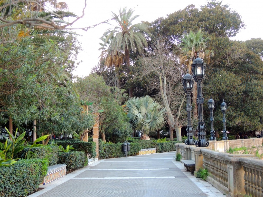Foto: Un paseo por la alameda - Cádiz (Andalucía), España