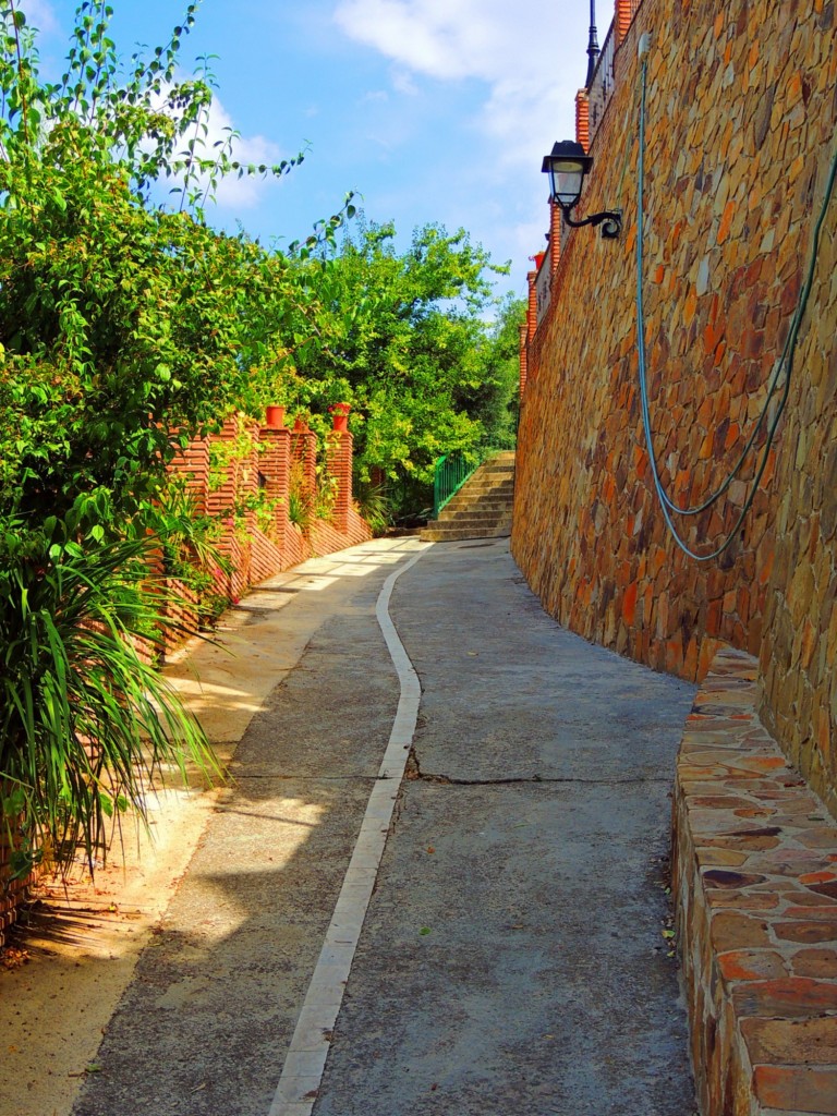 Foto: Callejón - Juzcar (Málaga), España