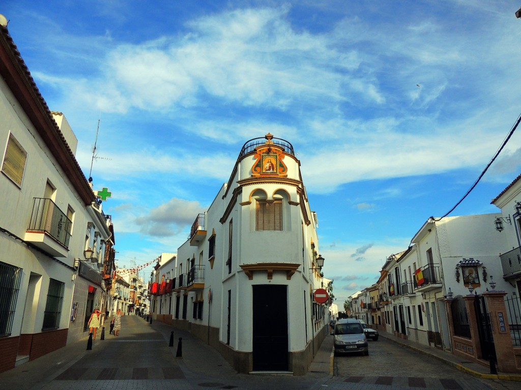 Foto: Calles Sevilla y Quito Frasquito - Hinojos (Huelva), España