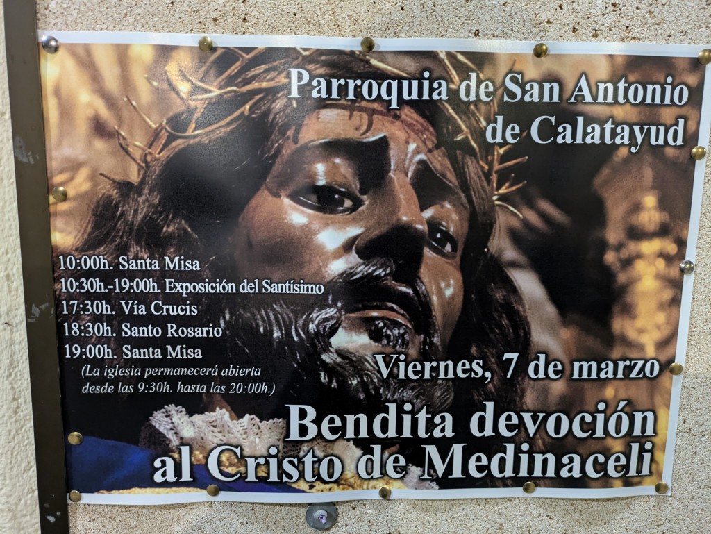 Foto: Fiesta del Cristo de Medinaceli - Calatayud (Zaragoza), España