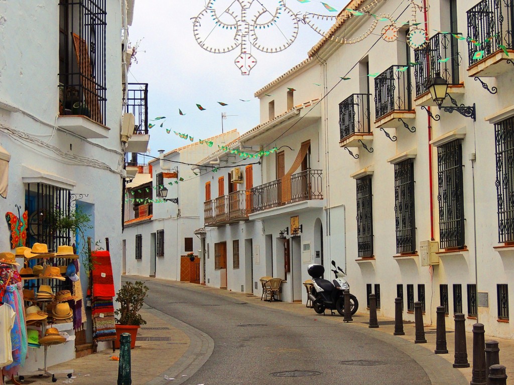 Foto: Calle San Sebastián - Frigiliana (Málaga), España