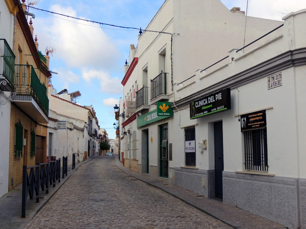 Foto: Calle Santísimo Cristo de la Vera Cruz - Villanueva del Ariscal (Sevilla), España