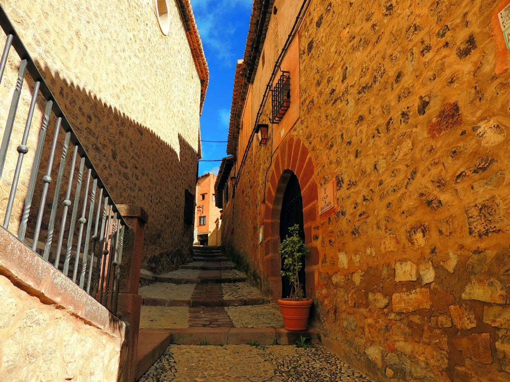 Foto: Calle Subida a las Torres - Albarracín (Teruel), España