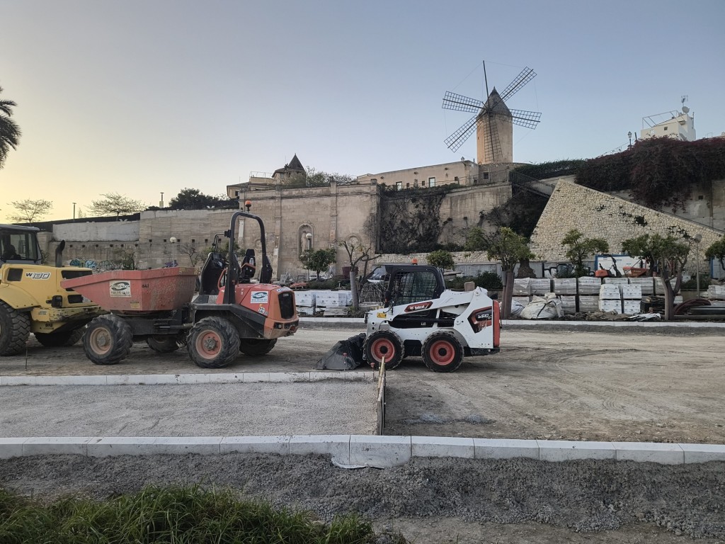 Foto: Es Jonquet en obras - Palma (Illes Balears), España
