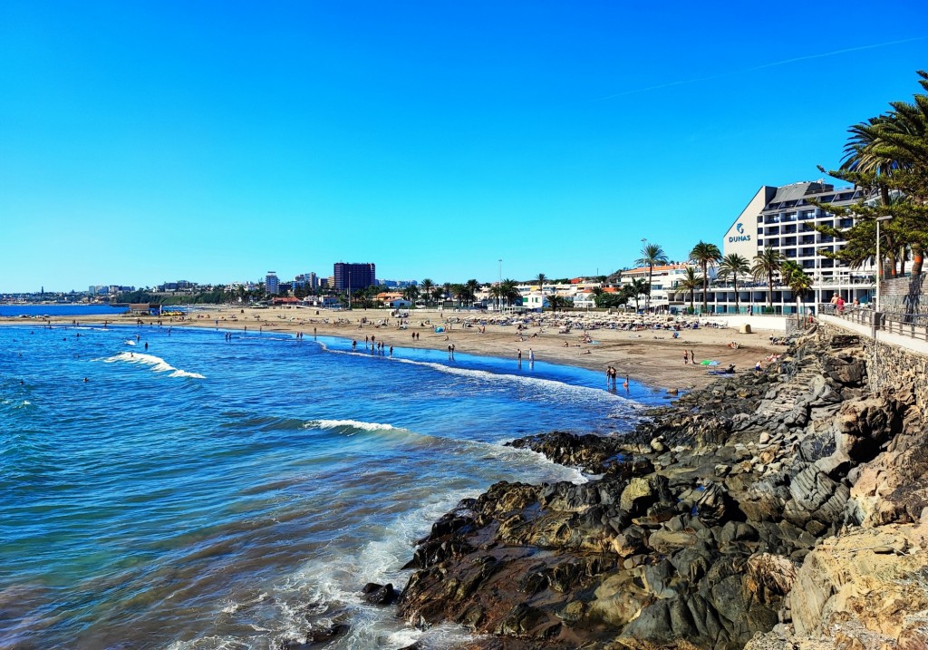 Foto: Playa de Las Burras - San Agustín (Las Palmas), España