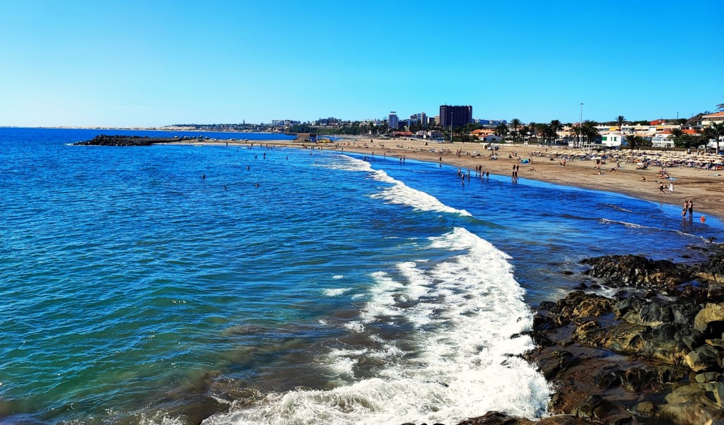 Foto: Playa de Las Burras - San Agustín (Las Palmas), España
