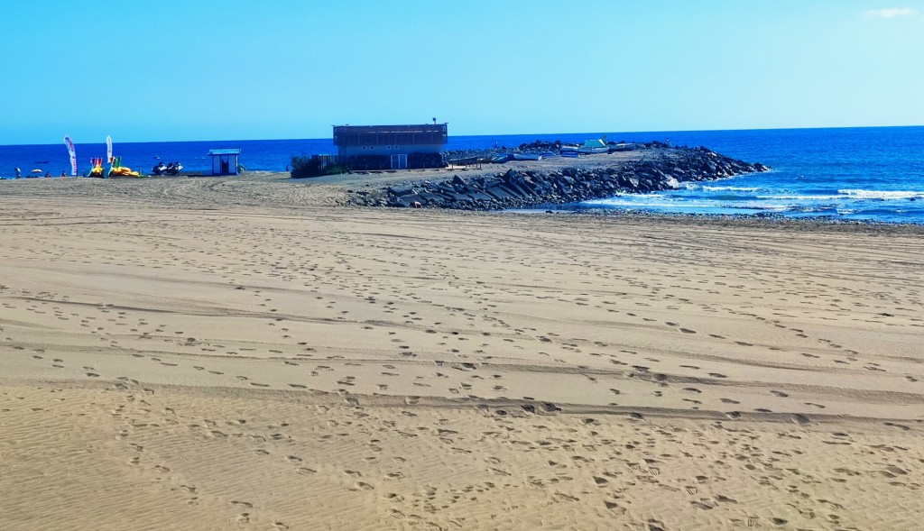 Foto: Playa de Las Burras - San Agustín (Las Palmas), España
