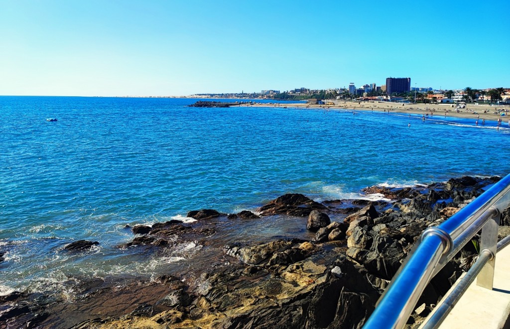 Foto: Playa de Las Burras - San Agustín (Las Palmas), España