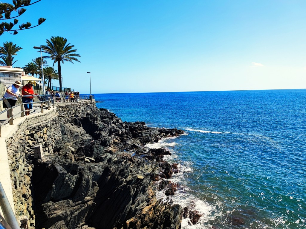 Foto: Paseo Costa Canaria - San Agustín (Las Palmas), España