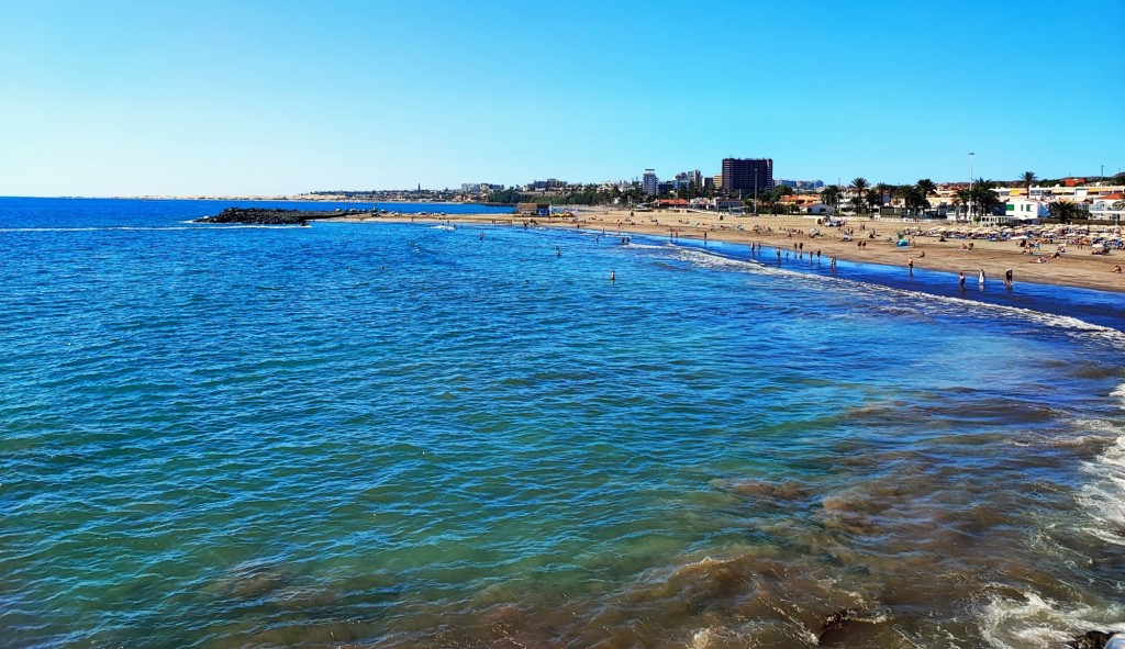 Foto: Playa de Las Burras - San Agustín (Las Palmas), España