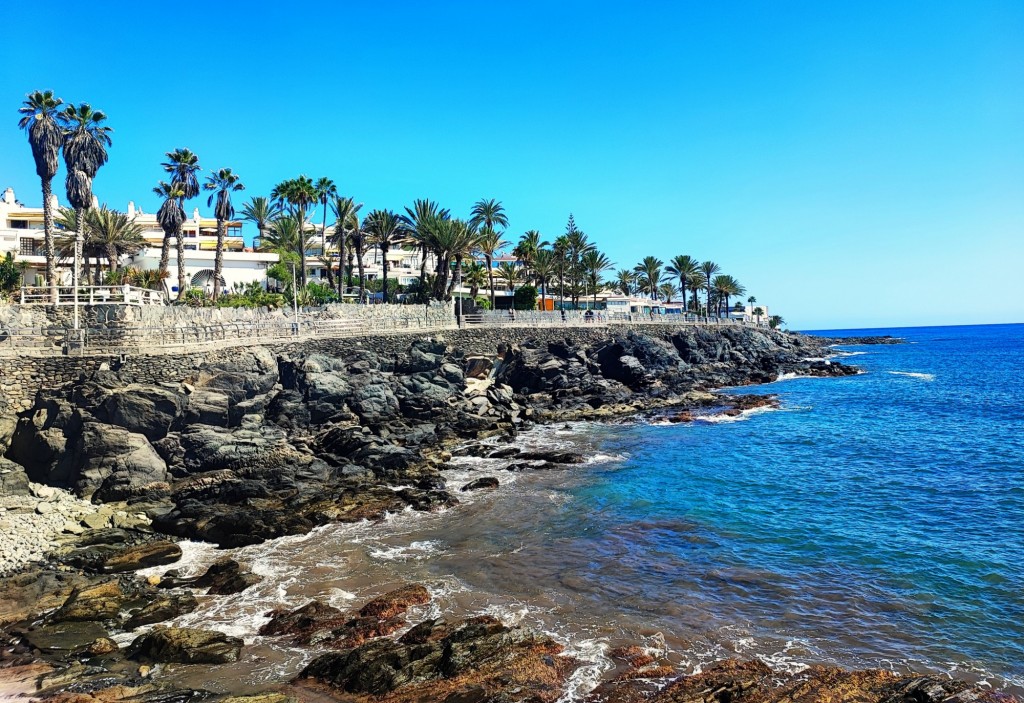 Foto: Paseo Costa Canaria - San Agustín (Las Palmas), España