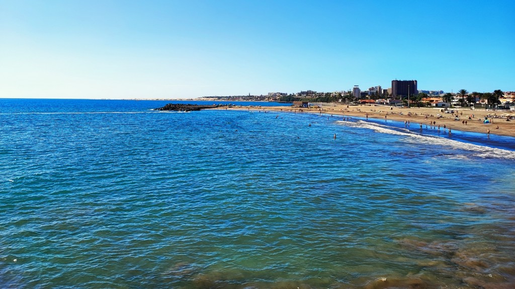 Foto: Playa de Las Burras - San Agustín (Las Palmas), España