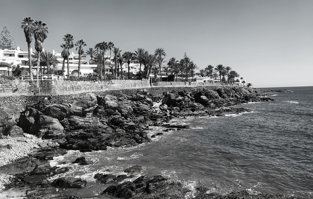 Foto: Paseo Costa Canaria - San Agustín (Las Palmas), España