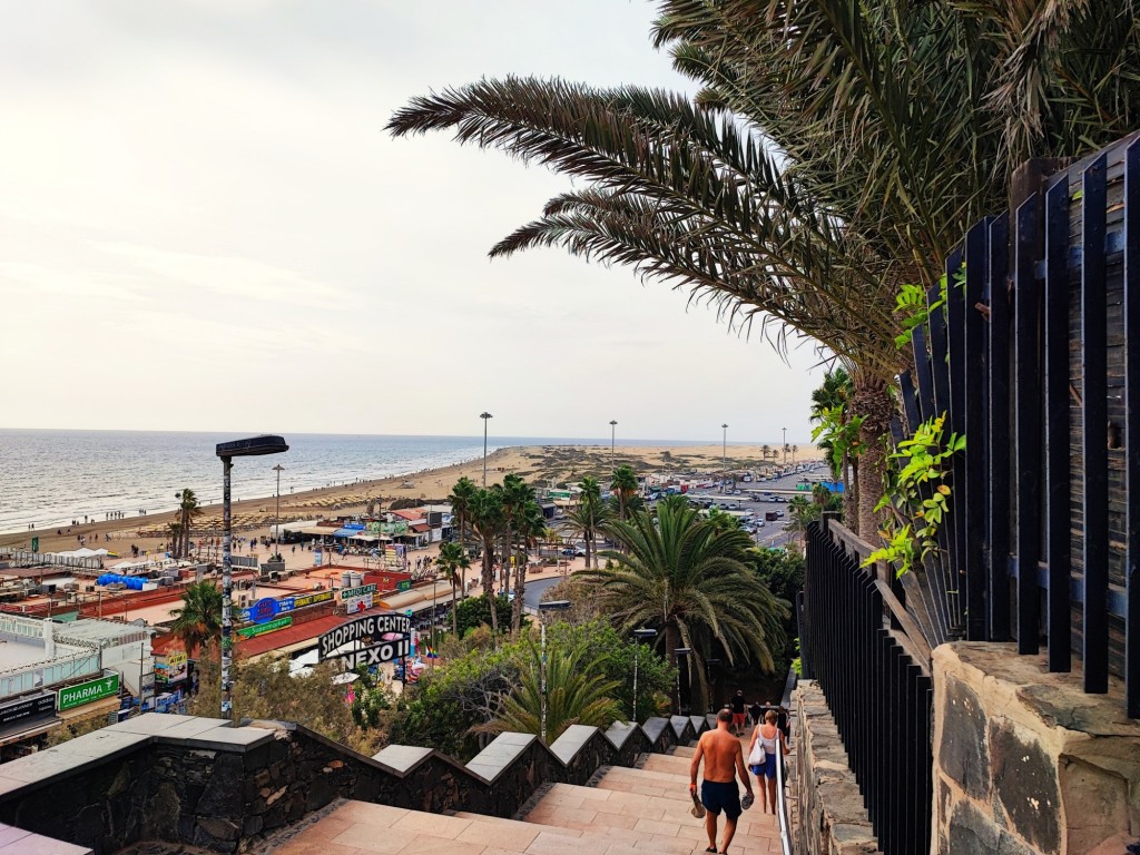 Foto: Paseo Costa Canaria - Playa del Inglés (Las Palmas), España