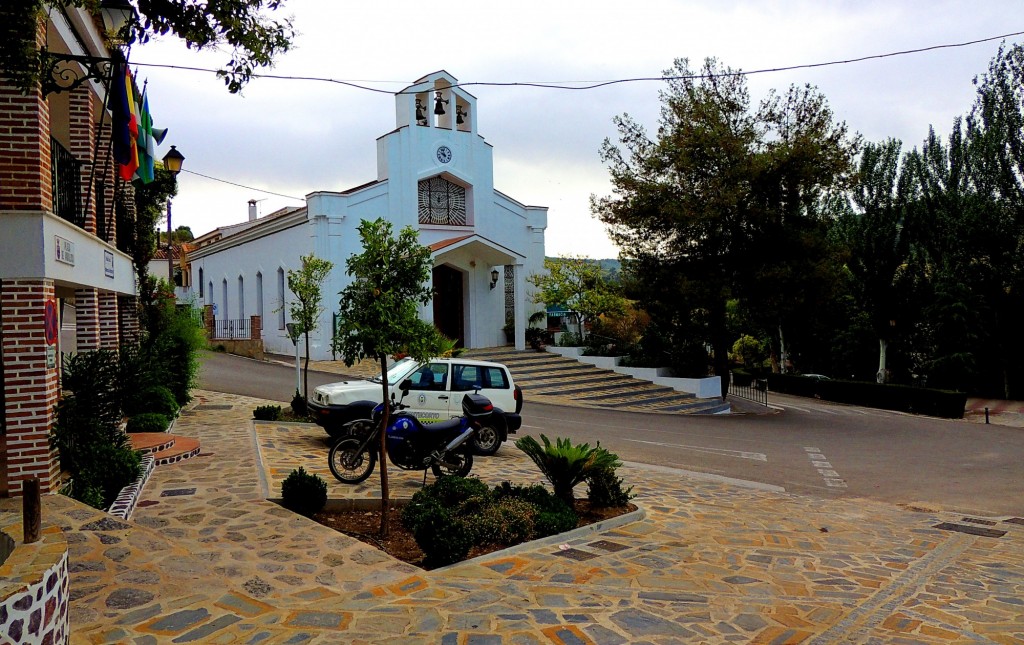 Foto: Plaza de Andalucia - Montecorto (Málaga), España