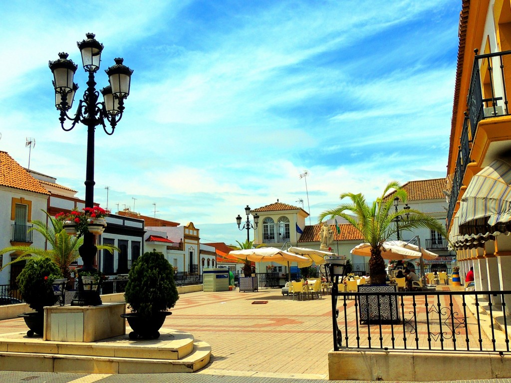 Foto: Plaza del Comandante Franco - Palos de la Frontera (Huelva), España