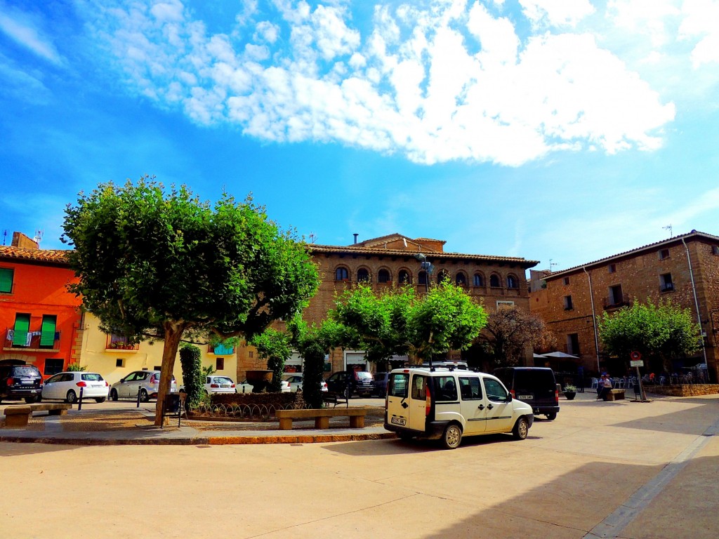 Foto: Plaza del Ayuntamiento - Loarre (Huesca), España