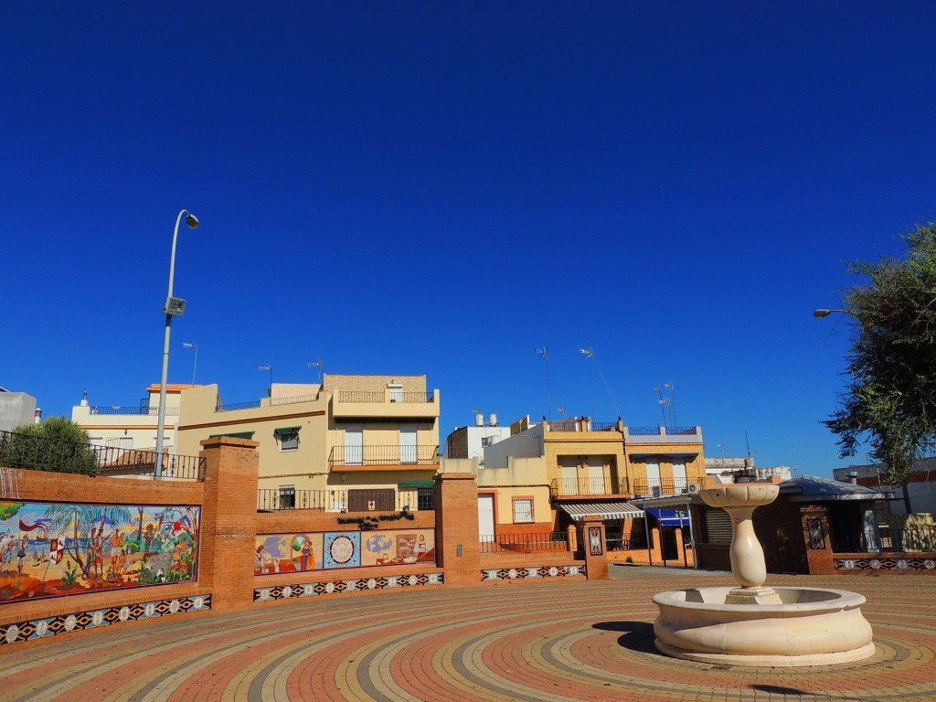 Foto: Plaza del Desembarco - La Puebla del Río (Sevilla), España