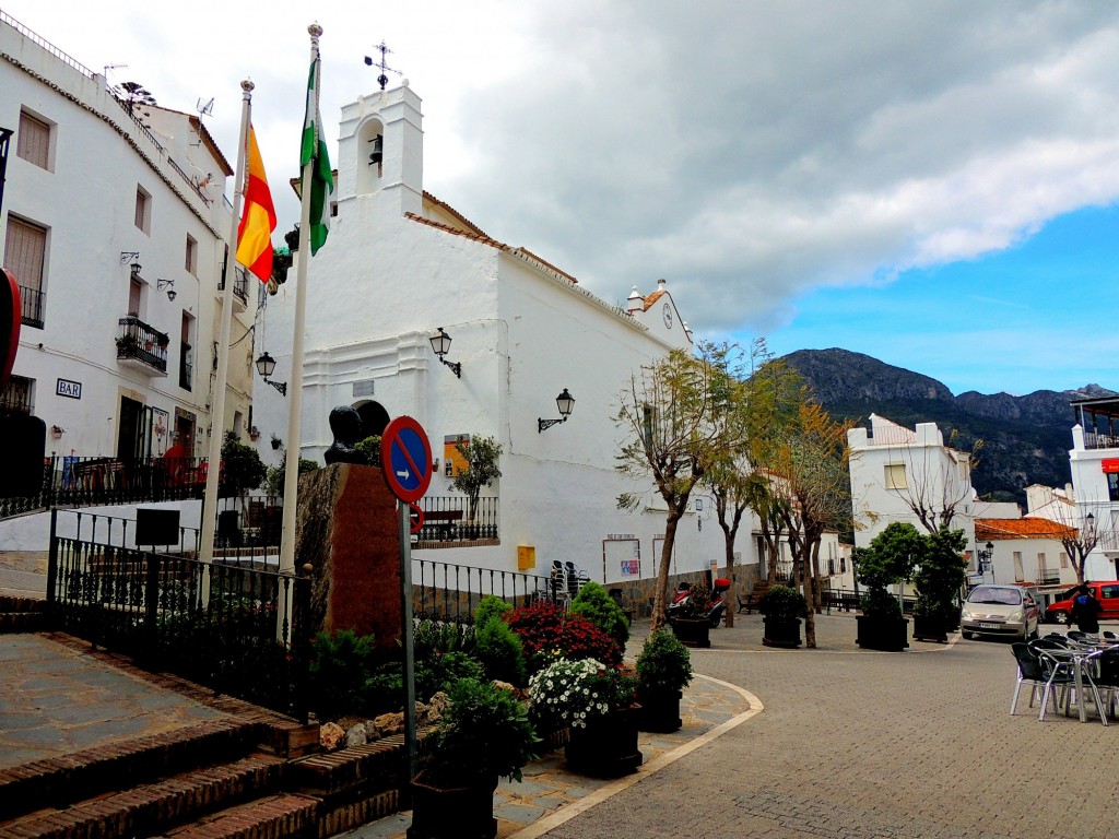 Foto: Plaza España - Casares (Málaga), España
