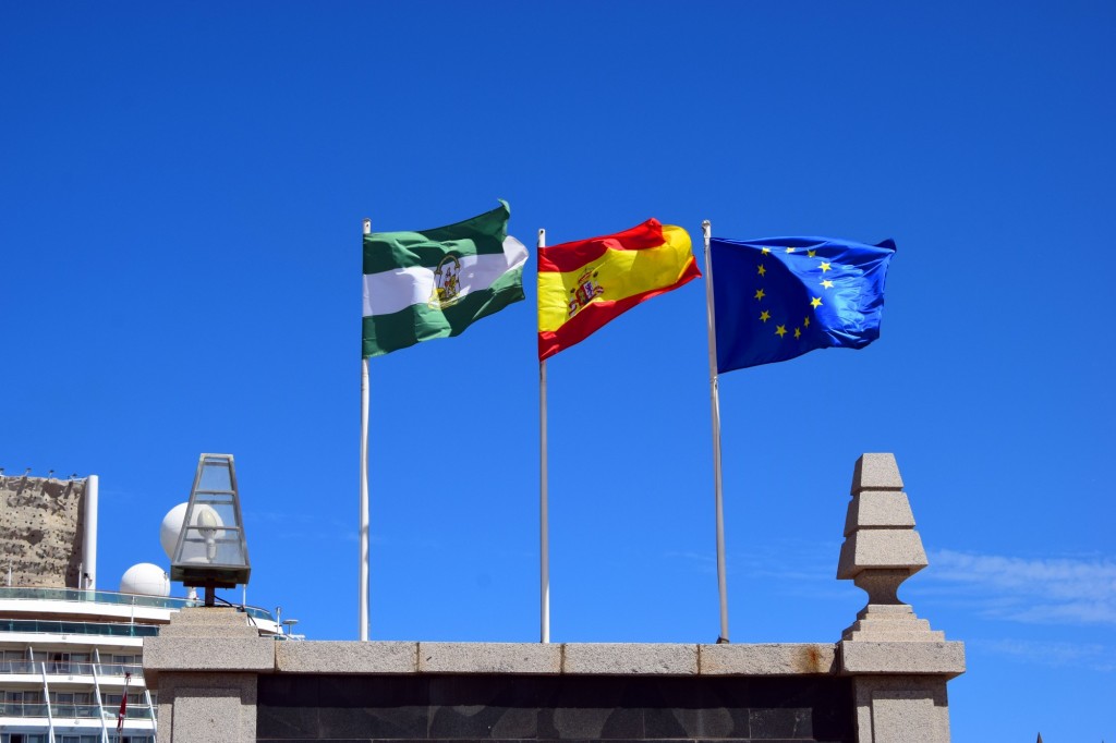 Foto: Mis banderas - Cádiz (Andalucía), España