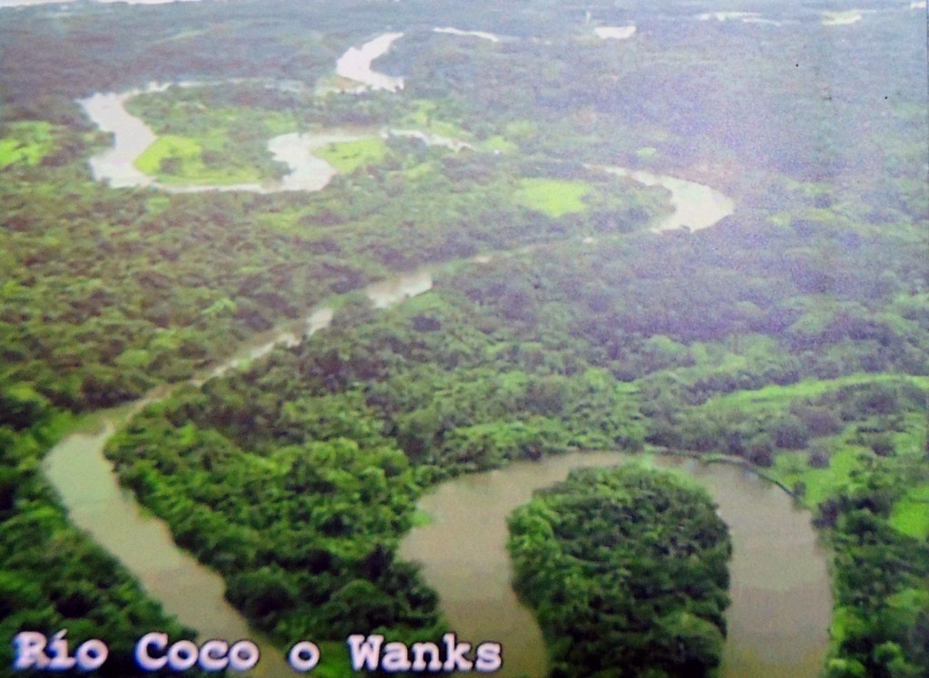 Foto: Río Coco o Wanks, foto en el Museo - Managua, Nicaragua