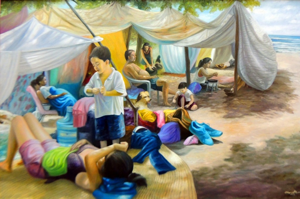 Foto: Los Bañistas de Manuel Rivera,2020 - Managua, Nicaragua