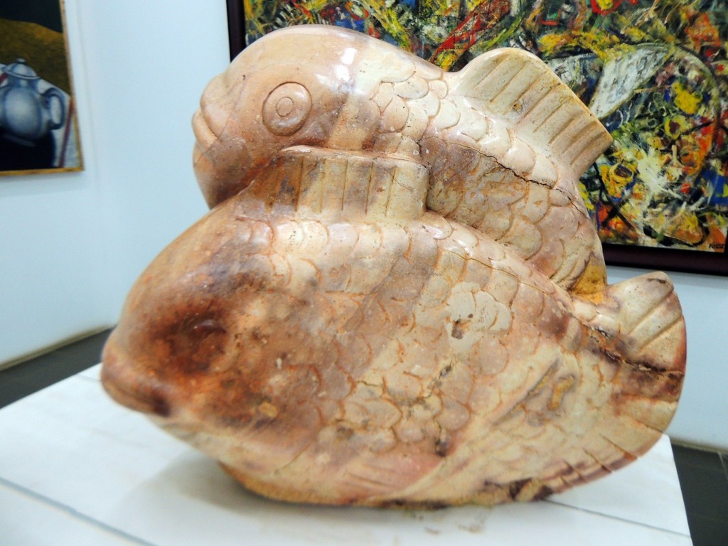 Foto: Peces Rojos, de Erasmo Moya, 2020 - Managua, Nicaragua