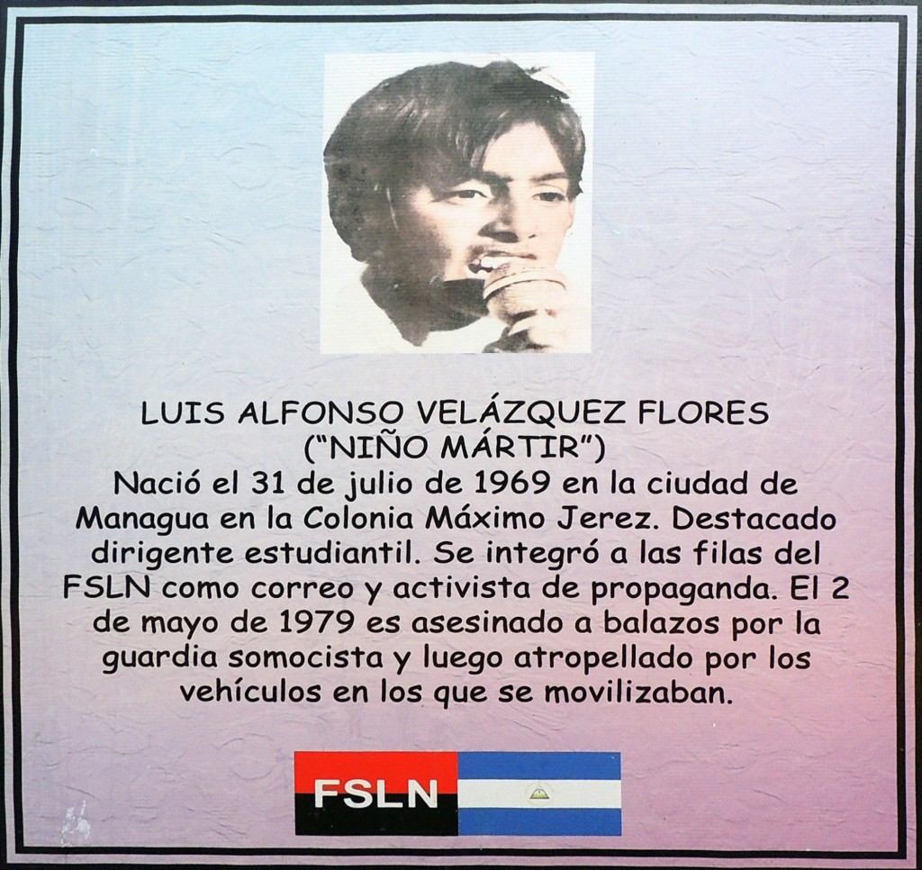 Foto: En momoria a Luis Velázquez Flores - León, Nicaragua